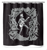 Classical Notes Shower Curtain